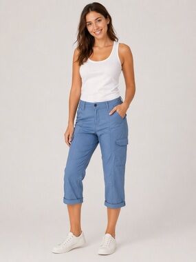 Chicos capri cargo pants women’s size 6 Chicos 0.5